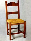 sedia rustica in legno 220