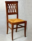 sedie in legno con sedile impagliato 135