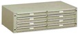 cassetiera in metallo con 8 cassetti piccoli per minuteria ATS9628